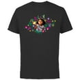 thumbnail image 1 of Disney Encanto Mirabel Madrigal Butterfly - Short Sleeve Cotton T-Shirt for Adults - Customized-Black, 1 of 5