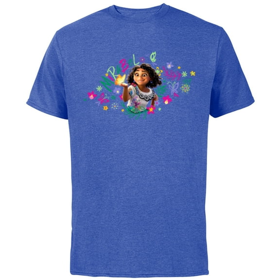 Disney Encanto Mirabel Madrigal Butterfly - Short Sleeve Cotton T-Shirt for Adults - Customized-Royal Heather