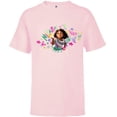 thumbnail image 1 of Disney Encanto Mirabel Madrigal Butterfly - Short Sleeve T-Shirt for Kids - Customized-Soft Pink, 1 of 5