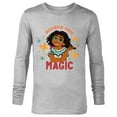 thumbnail image 1 of Disney Encanto Mirabel Madrigal Discover Your Magic - Long Sleeve T-Shirt for Men - Customized-Athletic Heather, 1 of 5