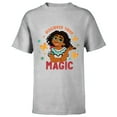 thumbnail image 1 of Disney Encanto Mirabel Madrigal Discover Your Magic - Short Sleeve T-Shirt for Kids - Customized-Athletic Heather, 1 of 5