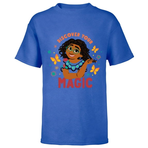 Disney Encanto Mirabel Madrigal Discover Your Magic - Short Sleeve T-Shirt for Kids - Customized-Royal
