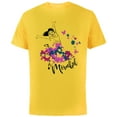 thumbnail image 1 of Disney Encanto Mirabel Madrigal Floral Lilac Purple - Short Sleeve Cotton T-Shirt for Adults - Customized-Yellow, 1 of 5
