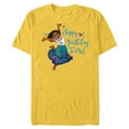thumbnail image 1 of Disney Encanto Mirabel Madrigal Happy Birthday to Me! - Short Sleeve Blended T-Shirt for Adults - Customized-Yellow, 1 of 5
