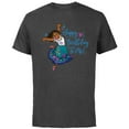 thumbnail image 1 of Disney Encanto Mirabel Madrigal Happy Birthday to Me! - Short Sleeve Cotton T-Shirt for Adults - Customized-Charcoal, 1 of 5