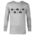 thumbnail image 1 of Disney Encanto Mirabel Madrigal Many Moods - Long Sleeve T-Shirt for Men - Customized-Athletic Heather, 1 of 5