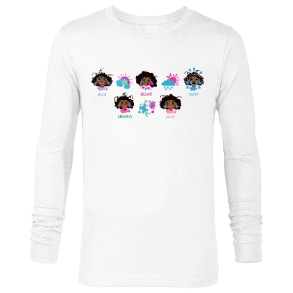 Disney Encanto Mirabel Madrigal Many Moods - Long Sleeve T-Shirt for Men - Customized-White
