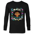 thumbnail image 1 of Disney Encanto Mirabel Magic Awaits You - Long Sleeve T-Shirt for Men – Customized-Black, 1 of 5