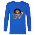 thumbnail image 1 of Disney Encanto Mirabel Spring Easter Butterflies and Flowers - Long Sleeve T-Shirt for Men - Customized-Navy, 1 of 5