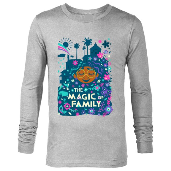 Disney Encanto Mirabel The Magic of Family Standard - Long Sleeve T-Shirt for Men – Customized-Athletic Heather