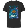 thumbnail image 1 of Disney Encanto Mirabel The Magic of Family Standard - Short Sleeve Cotton T-Shirt for Adults - Customized-Black, 1 of 5