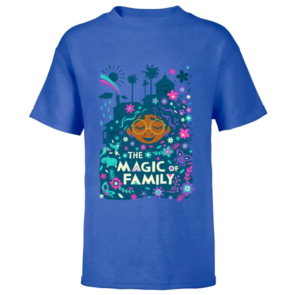 Disney Encanto Mirabel The Magic of Family Standard - Short Sleeve T-Shirt for Kids – Customized-Royal