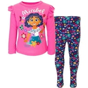Disney Encanto Mirabel Toddler Girls T-Shirt and Leggings Outfit Set Toddler to Little Kid