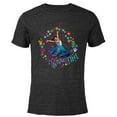 thumbnail image 1 of Disney Encanto Mirabel Uniquely Me Pink Butterfly - Short Sleeve Blended T-Shirt for Adults - Customized-Black, 1 of 5