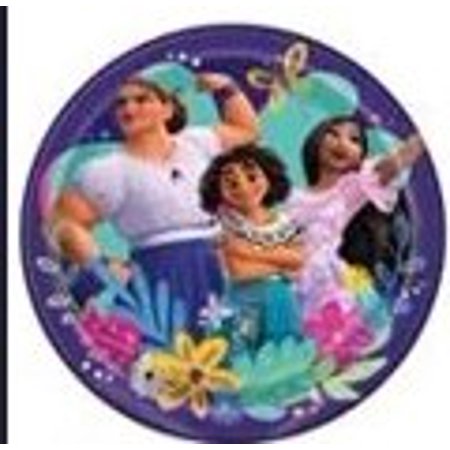 Encanto Paper Dinner Plates, 9in, 8ct