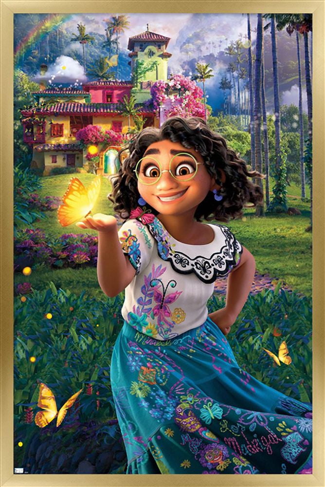 Trends International Disney Lilo and Stitch - Flowers Wall Poster, 14.725  x 22.375, Premium Unframed Version