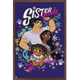 thumbnail image 1 of Disney Encanto - Sister Goals Wall Poster, 22.375" x 34", Framed, 1 of 3