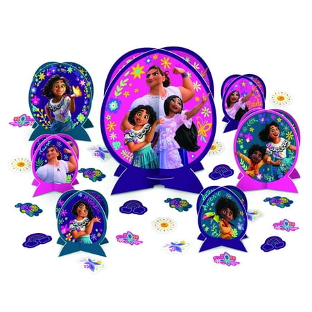 Disney Encanto Table Decorating Kit, Birthday Party Supplies, 31 Pieces