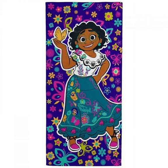 Disney Encanto The Magic of the Butterfly Beach Towel