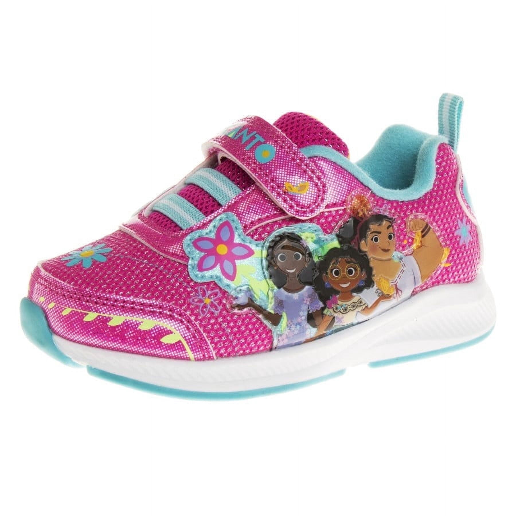 Disney Encanto Toddler Girls' Light Up Sneakers - Pink , Size: 7