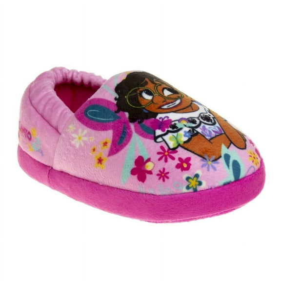 Disney Encanto Toddler Girls Mirabel Dual Sizes Slippers, Pink, Size: 11, 12