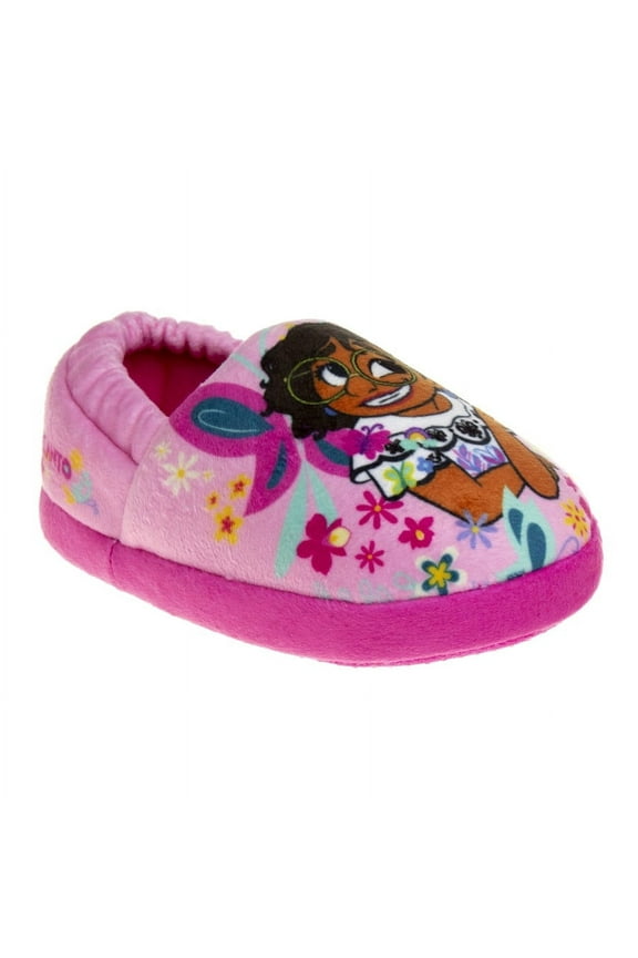 Disney Encanto Toddler Girls Mirabel Dual Sizes Slippers, Pink, Size: 9, 10