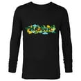 thumbnail image 1 of Disney Encanto Tropical Florals Movie Logo - Long Sleeve T-Shirt for Men - Customized-Black, 1 of 5