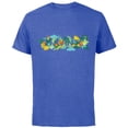 thumbnail image 1 of Disney Encanto Tropical Florals Movie Logo - Short Sleeve Cotton T-Shirt for Adults - Customized-Royal Heather, 1 of 5