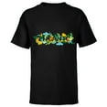 thumbnail image 1 of Disney Encanto Tropical Florals Movie Logo - Short Sleeve T-Shirt for Kids - Customized-Black, 1 of 5