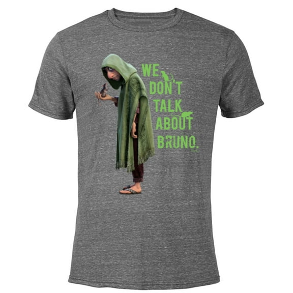 Disney Encanto We Don’t Talk About Bruno Dark - Short Sleeve Blended T-Shirt for Adults – Customized-Dark Heather