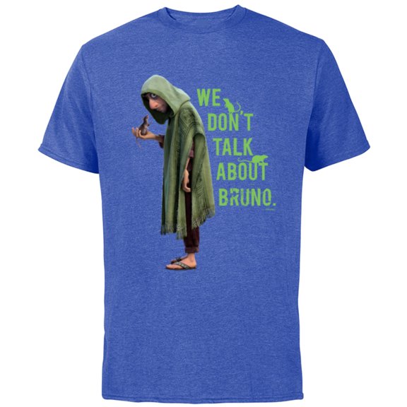 Disney Encanto We Don’t Talk About Bruno Dark - Short Sleeve Cotton T-Shirt for Adults – Customized-Royal Heather
