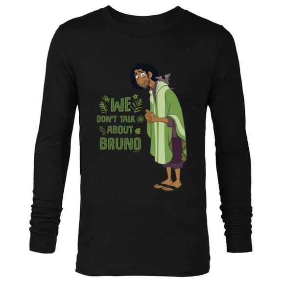 Disney Encanto We Don’t Talk About Bruno - Long Sleeve T-Shirt for Men – Customized-Black
