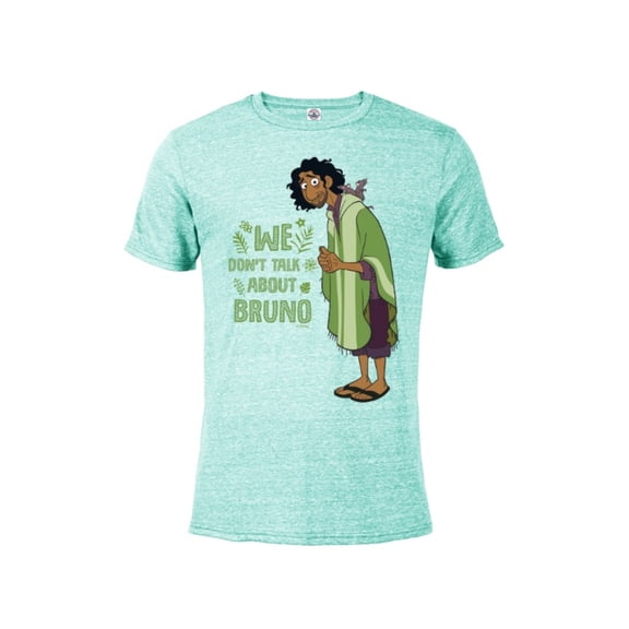 Disney Encanto We Don’t Talk About Bruno - Short Sleeve Blended T-Shirt for Adults – Customized-Celadon Snow Heather