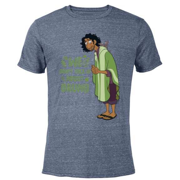 Disney Encanto We Don’t Talk About Bruno - Short Sleeve Blended T-Shirt for Adults – Customized-Navy Heather