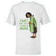thumbnail image 1 of Disney Encanto We Don’t Talk About Bruno - Short Sleeve T-Shirt for Kids – Customized-White, 1 of 5
