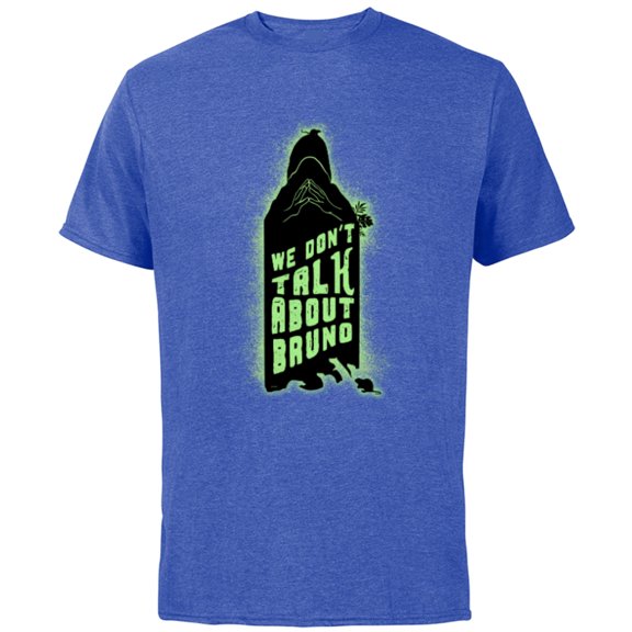 Disney Encanto We Don’t Talk About Bruno Silhouette - Short Sleeve Cotton T-Shirt for Adults - Customized-Royal Heather