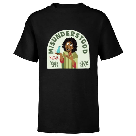 Disney Encanto We Don’t Talk About Bruno WDTAB Misunderstood - Short Sleeve T-Shirt for Kids - Customized-Black