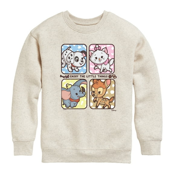 Disney - Enjoy the Little Things - Toddler & Youth Crewneck Fleece Sweatshirt