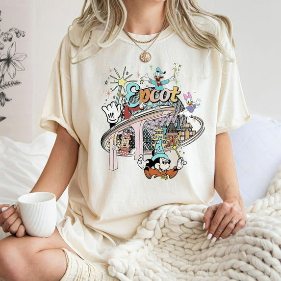 Disney Epcot 1982 Shirt, Disney Group Trip Shirt, Vintage Disney Shirt, Disney Besties, Disney Family Trip Matching Shirt, S-5Xl Shirt