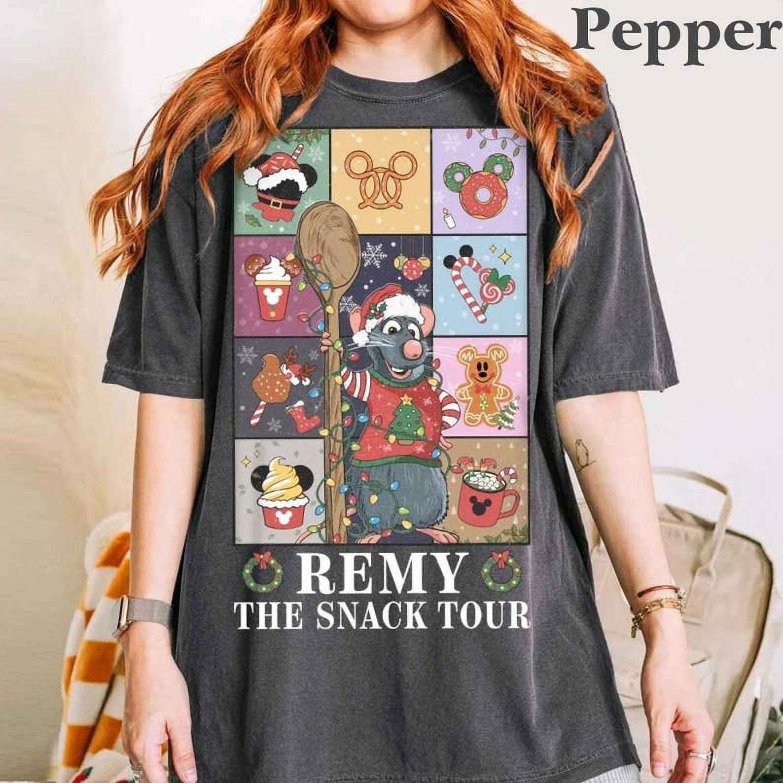 Disney Epcot Christmas Shirt, Remy The Snack Tour Christmas Shirt