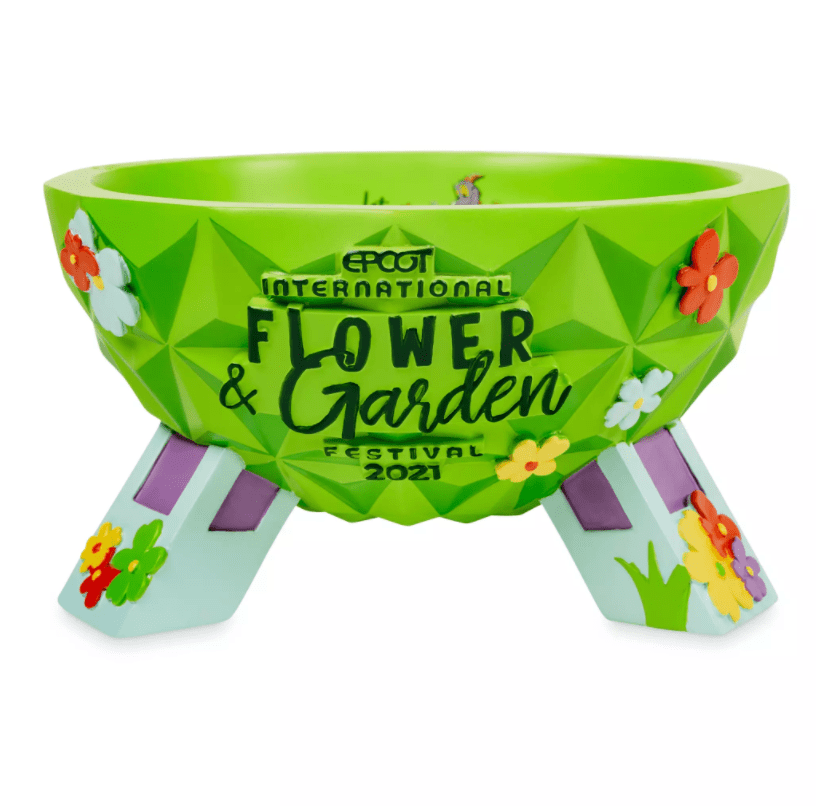 Disney Epcot Flower Garden Festival 2021 Figment Spaceship Earth Bowl ...