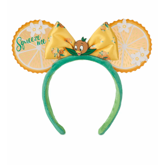 Disney Epcot Flower and Garden 2022 Squeeze Me Orange Bird Ear Headband New