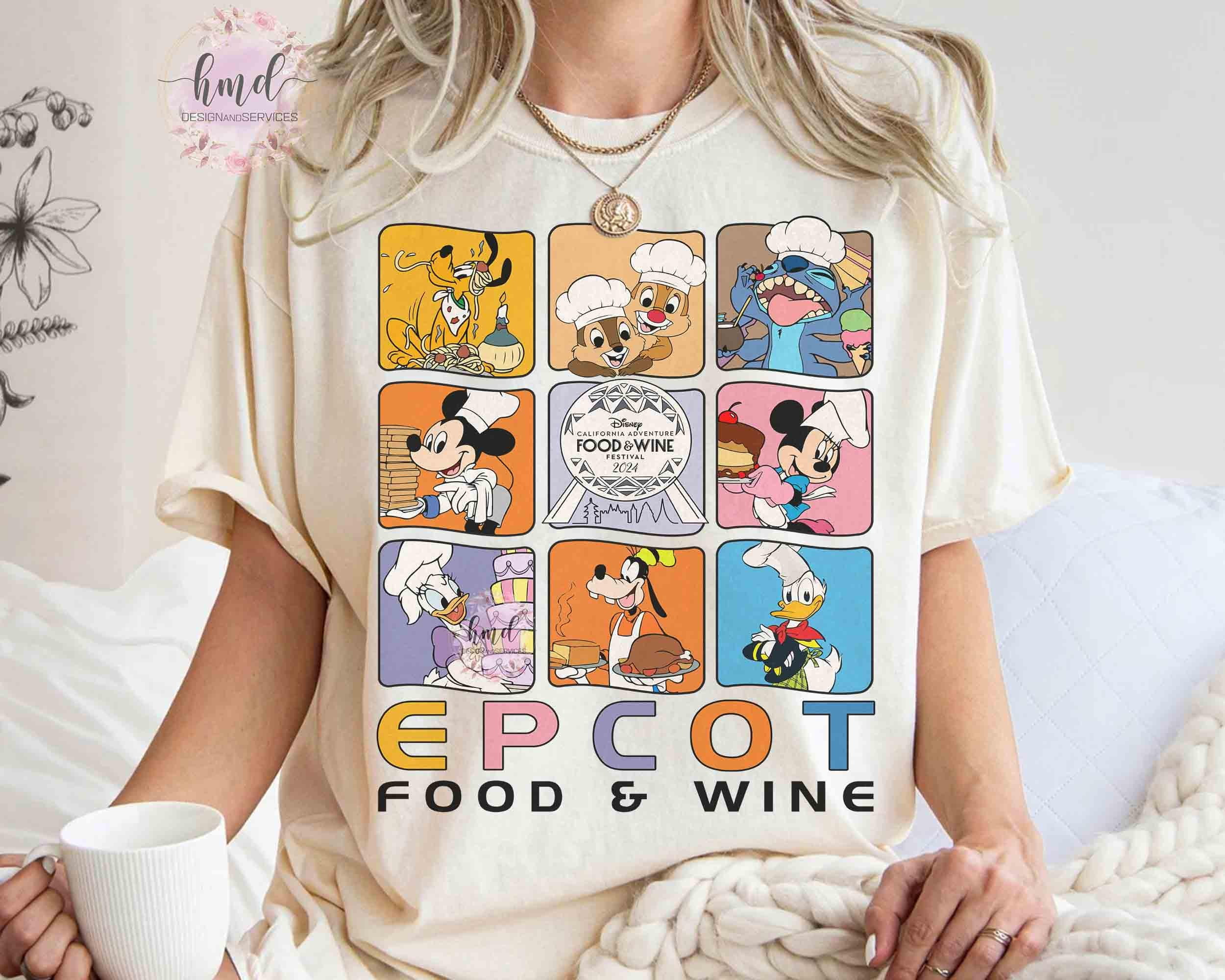 Disney Epcot International Food & Wine Festival 2024 Shirt, Disney
