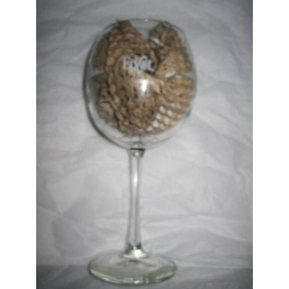 Disney Epcot International Showcase Etched Red Wine Glass