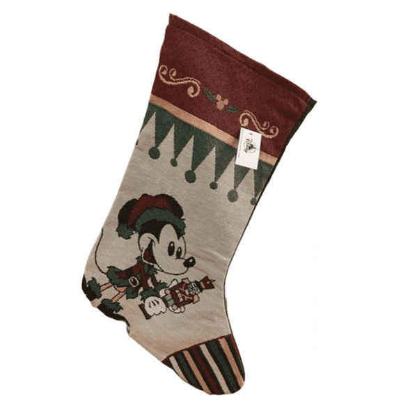 Disney Epcot World Showcase Germany Christmas Stocking Mickey Mouse Nutcracker
