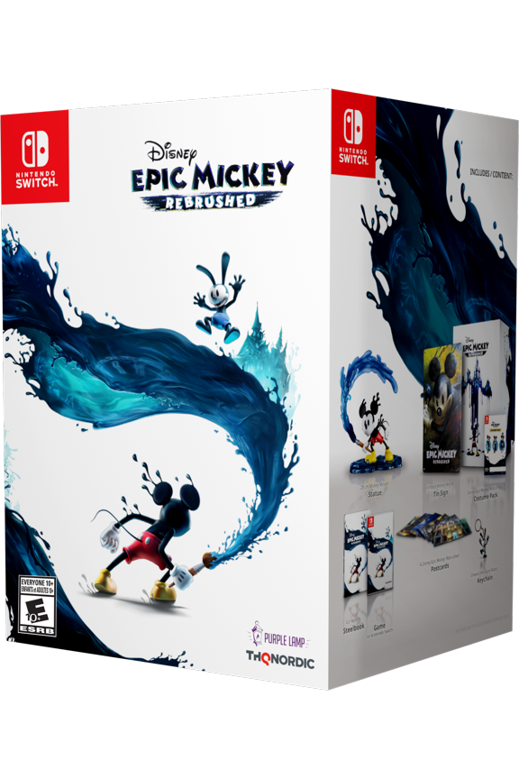 (Open Box) Disney Epic Mickey: Rebrushed Collector's, Nintendo Switch