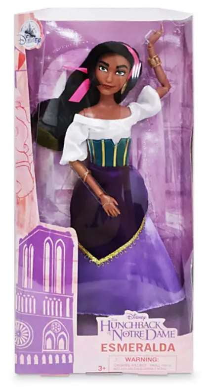 Disney Esmeralda Classic Doll, 115'' H, The Hunchback of Notre Dame
