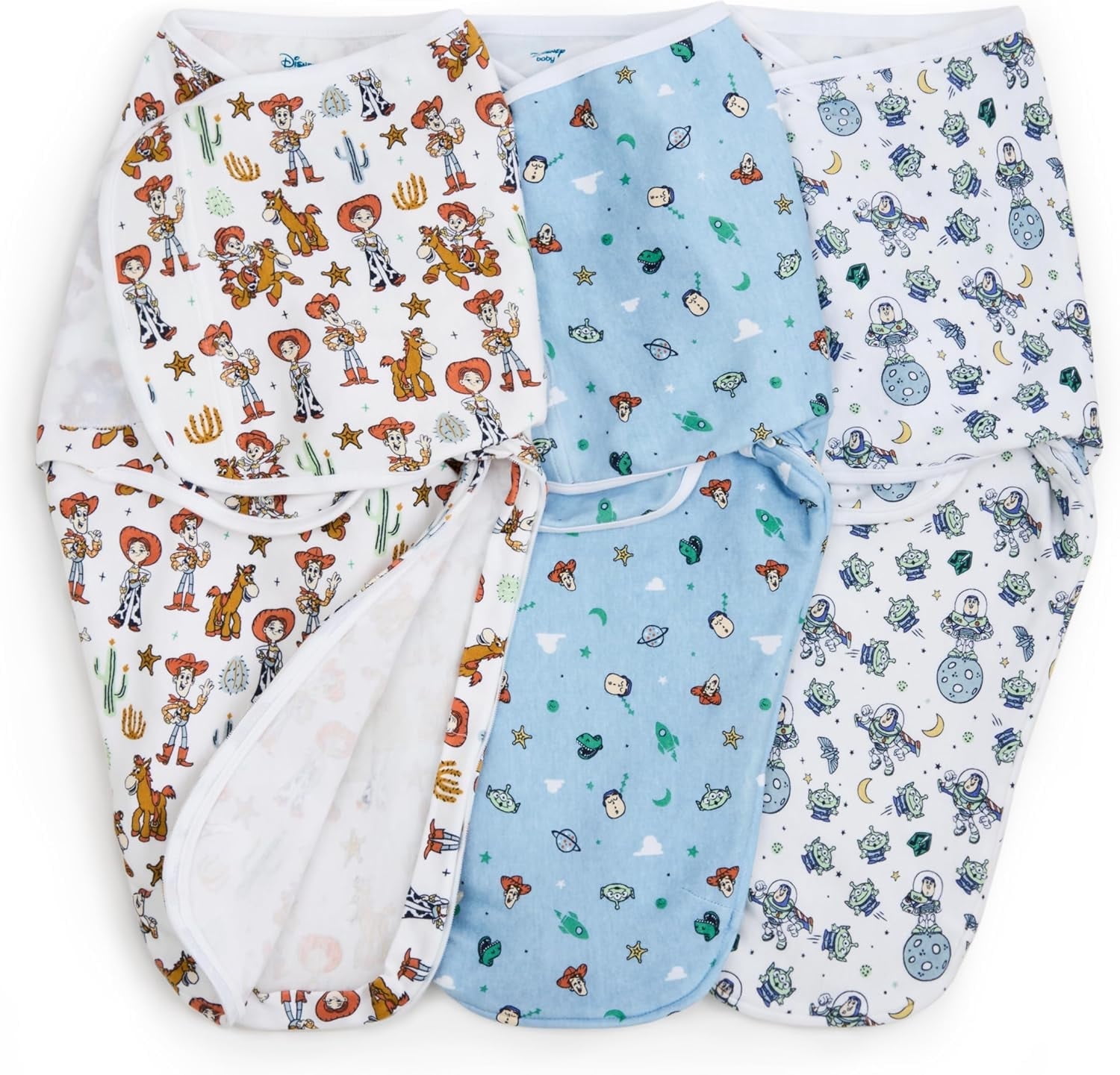 aden + anais Disney essentials easy swaddle wrap quick change 3 pack TOG 1.0