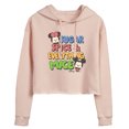 thumbnail image 1 of Disney - Everything Mice Cropped Graphic Hoodie, 1 of 5