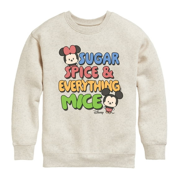 Disney - Everything Mice - Toddler & Youth Crewneck Fleece Sweatshirt